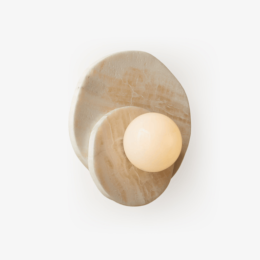 Alorarae Organic Alabaster Wall Light