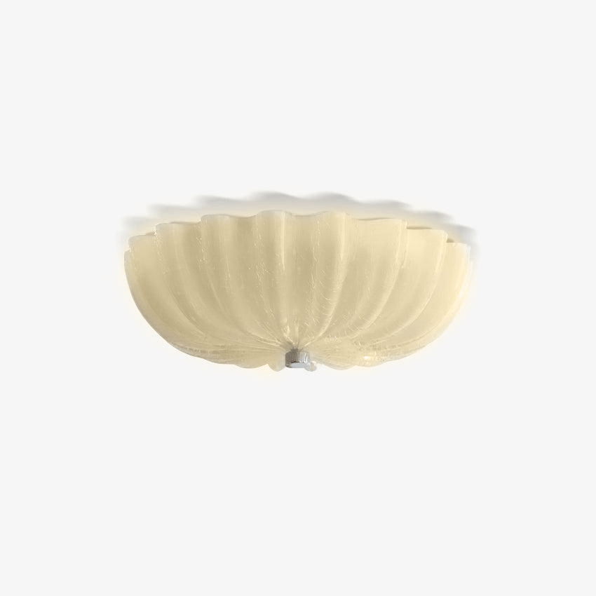 June Ceiling Lamp Blown Glass Shell