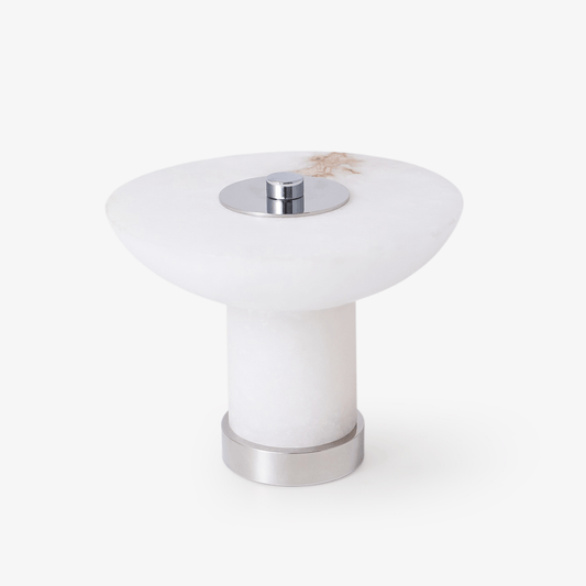 Eurnoran Mushroom Shaped Alabaster Table Lamp
