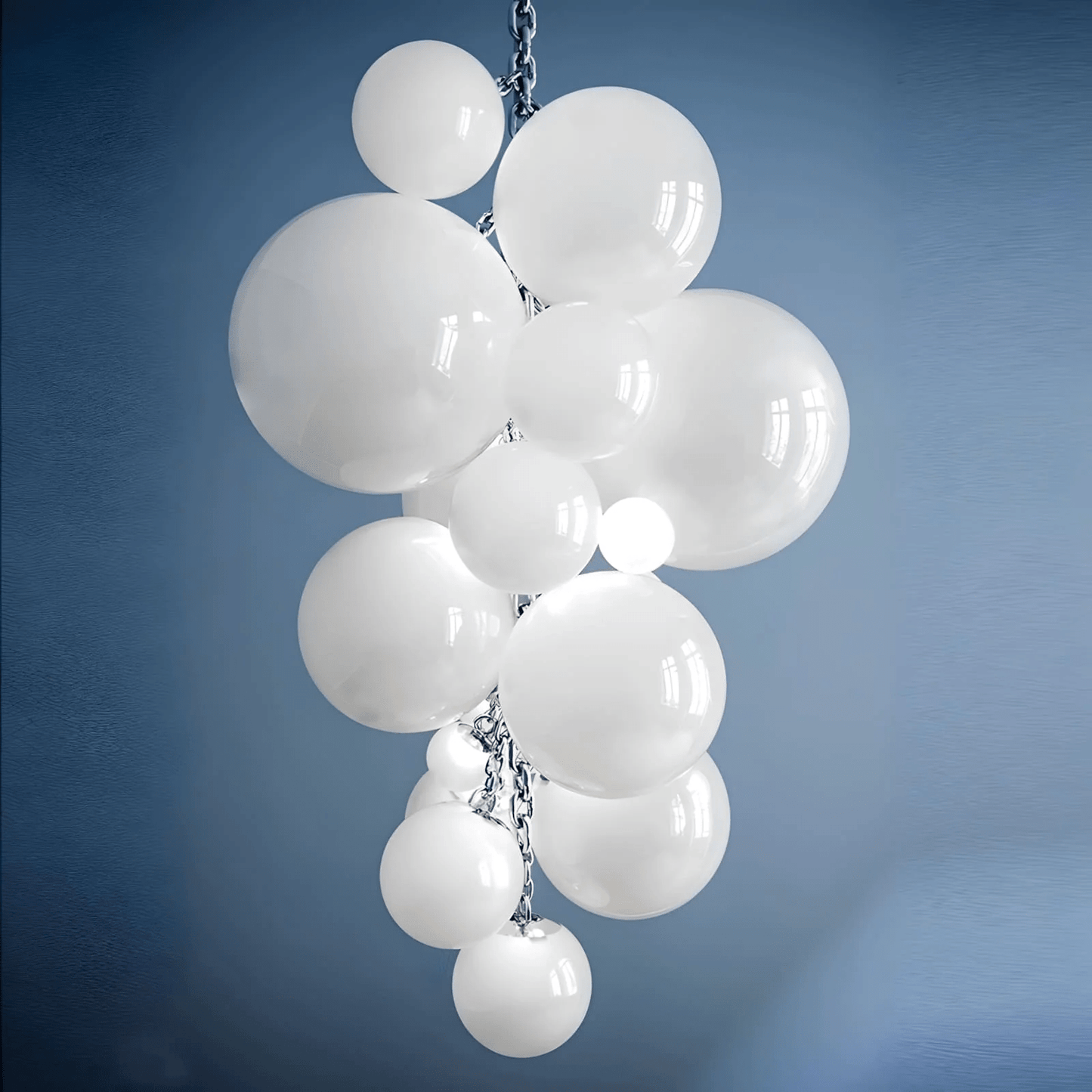 Aurora Chandelier Murano Glass Grape Cluster Art Deco