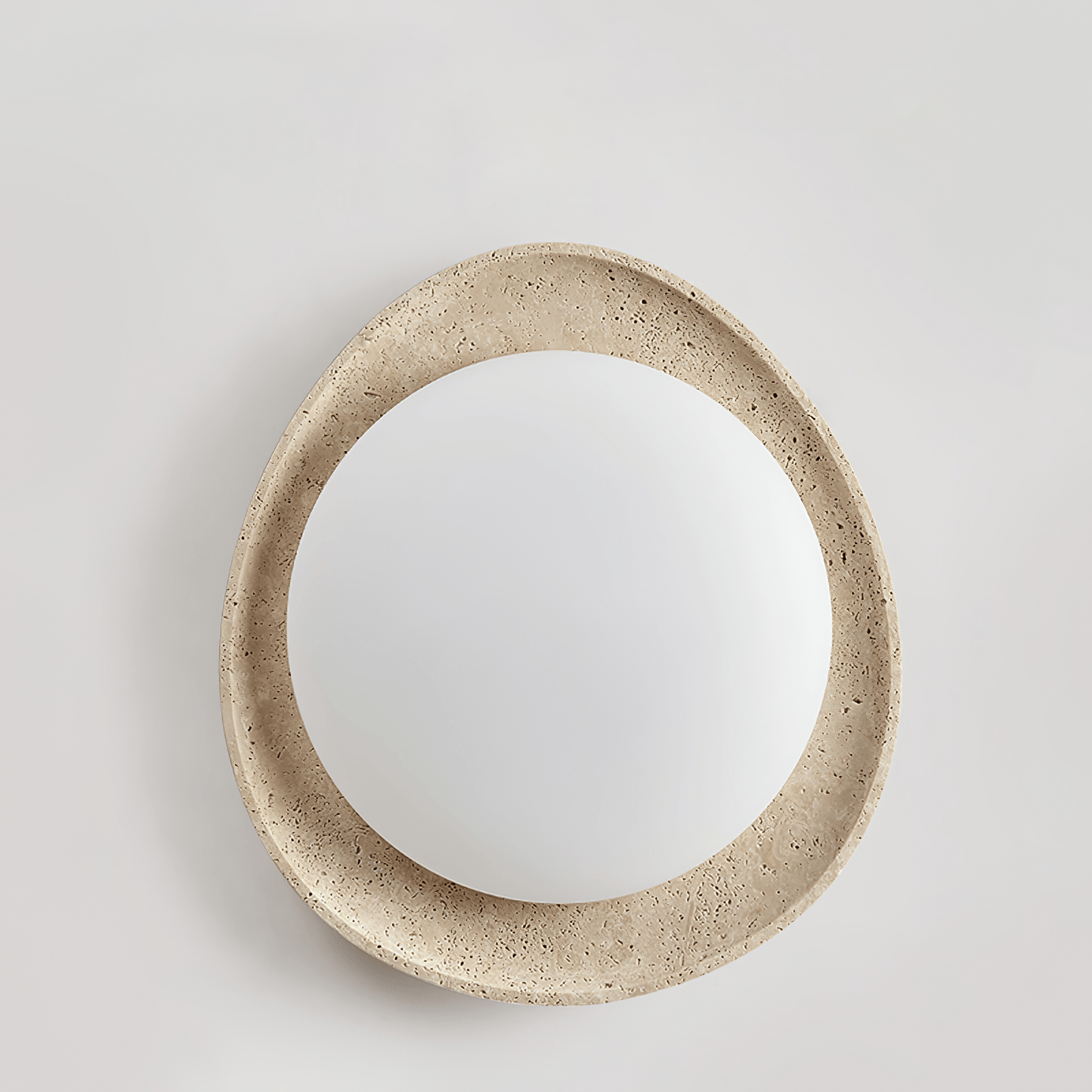 Cunorarae Organic Travertine Ceiling Light