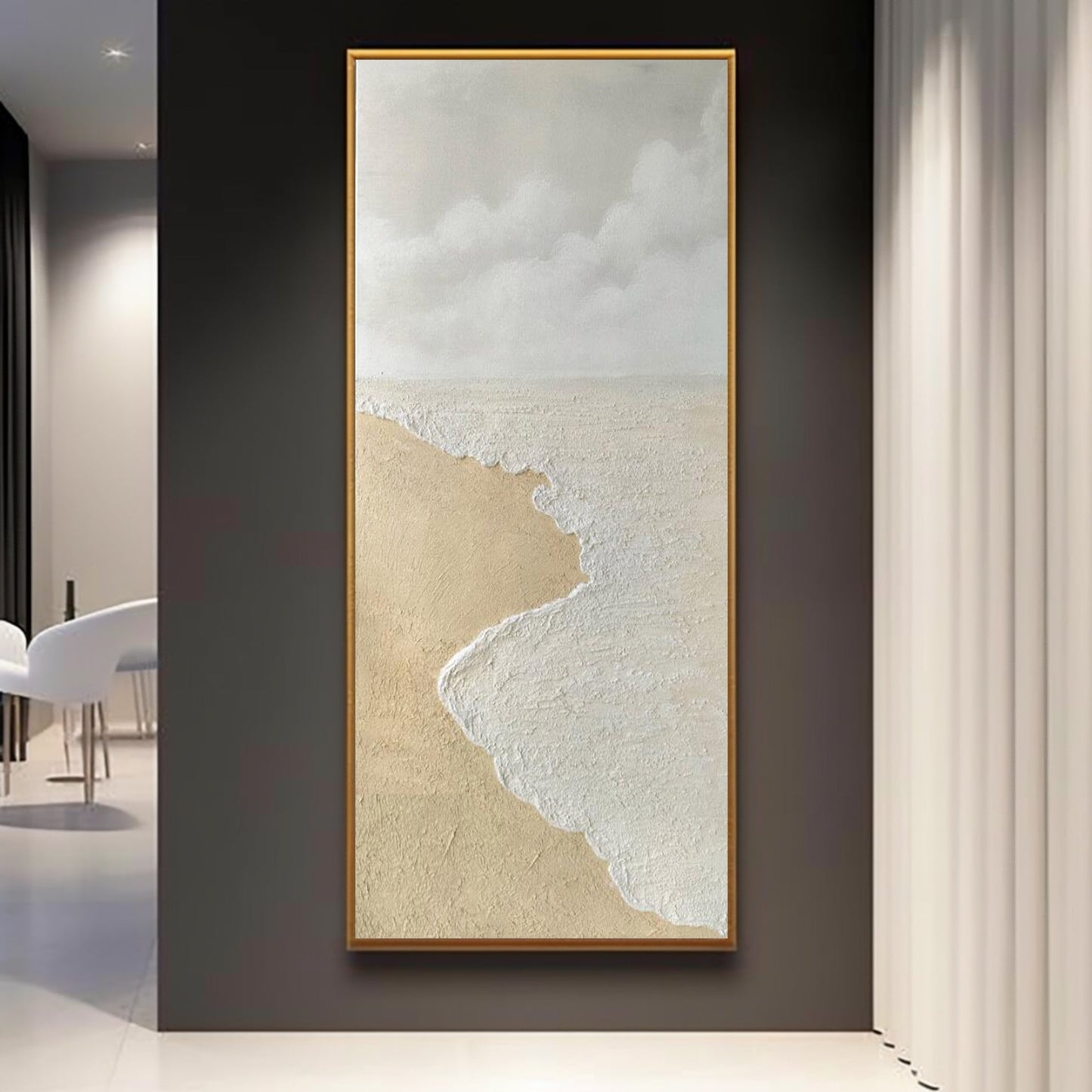 Oceane Plaster Art Texture Wall Art Painting