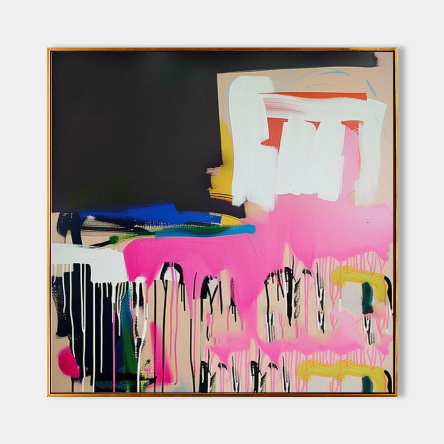 Cosmo Colorful Painting Wall Art