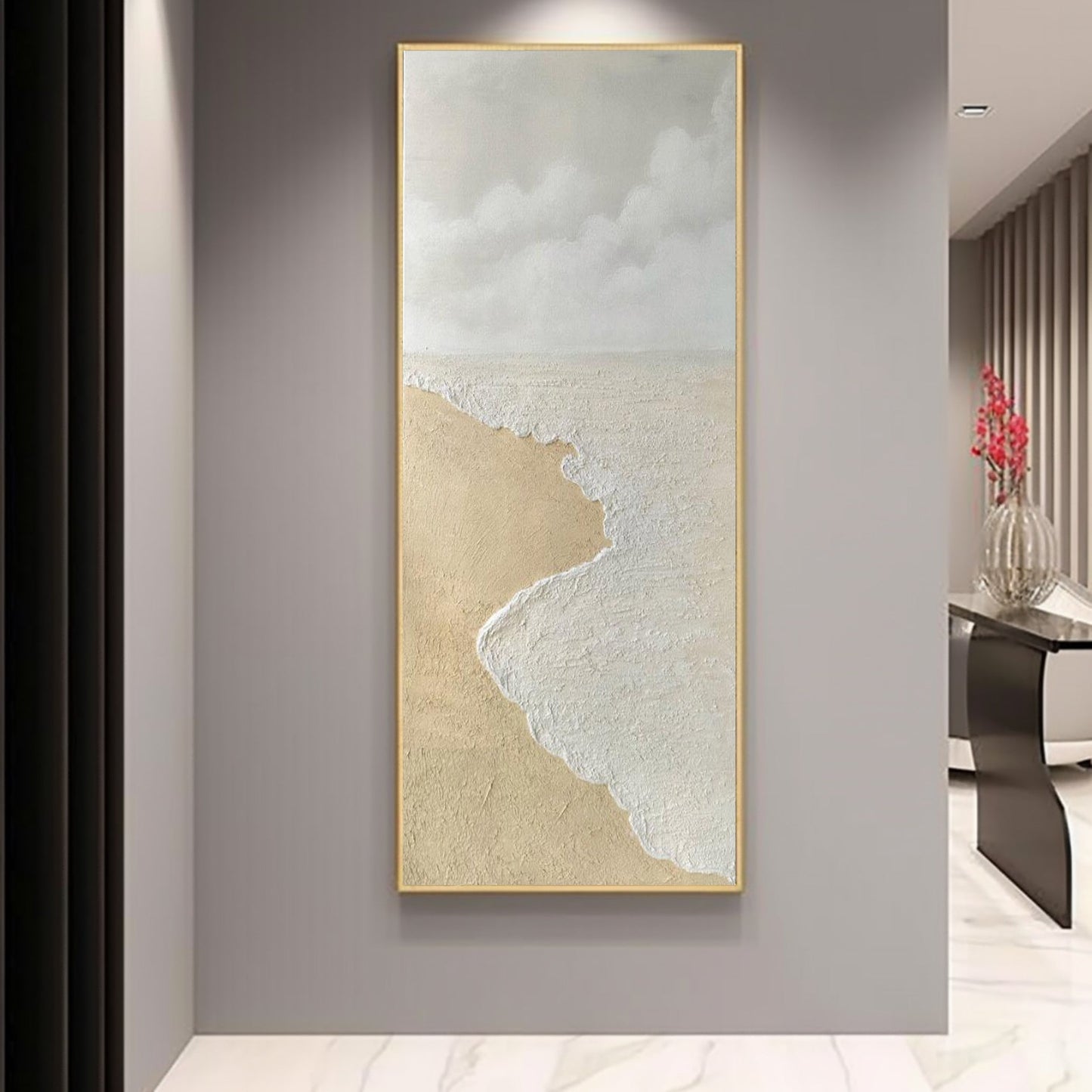 Oceane Plaster Art Texture Wall Art Painting