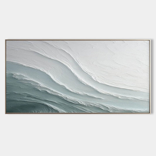 Cloudy Plaster Art Texture Painting
