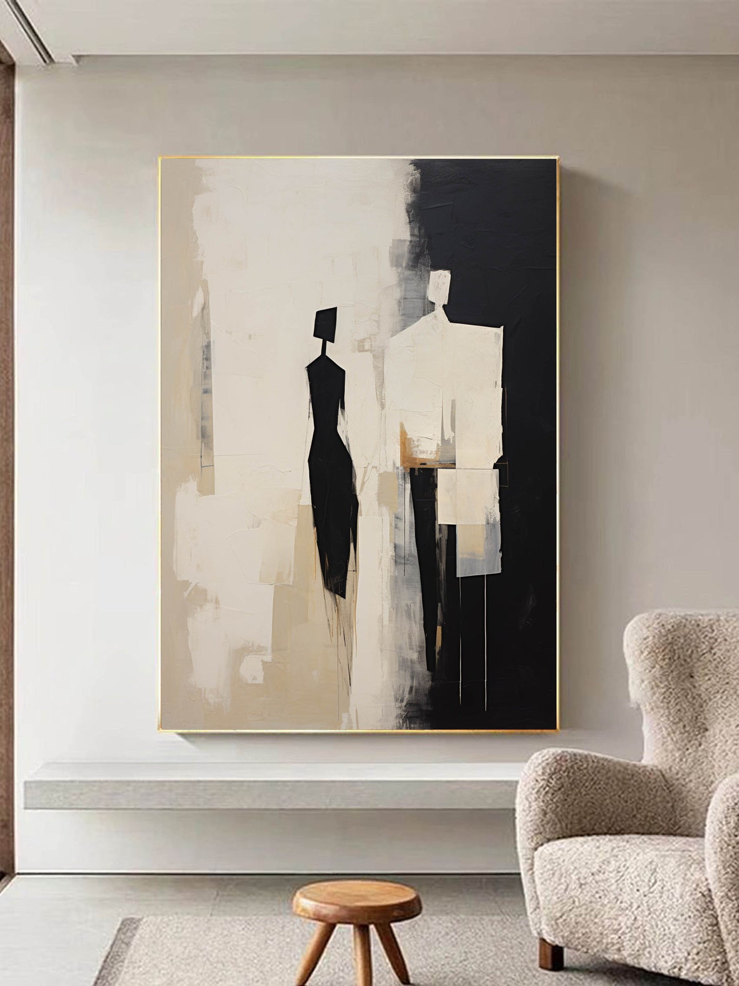Mila Contemporary Minimalist Art