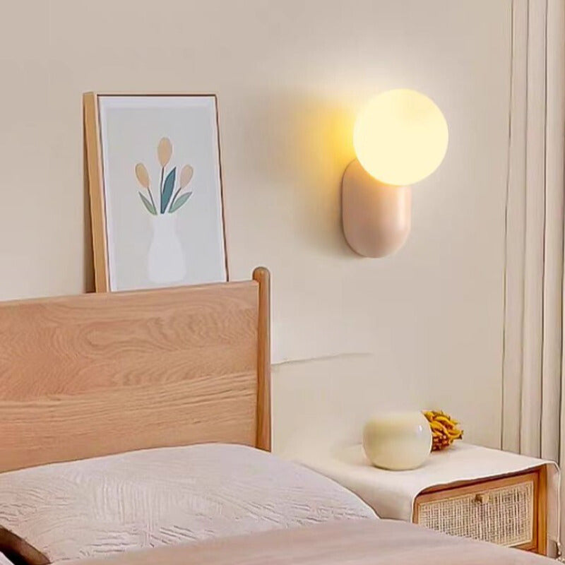 Valentina Modern LED Indoor Wall Lamp Lovely Resin Glass Bedroom/living Room