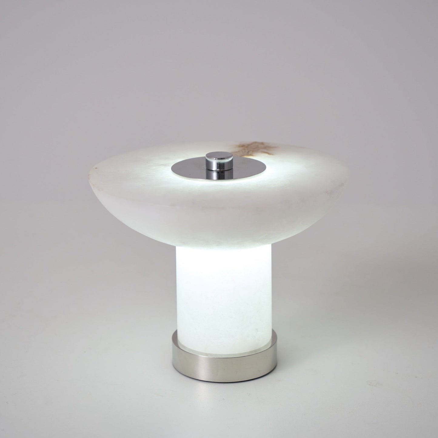 Eurnoran Mushroom Shaped Alabaster Table Lamp