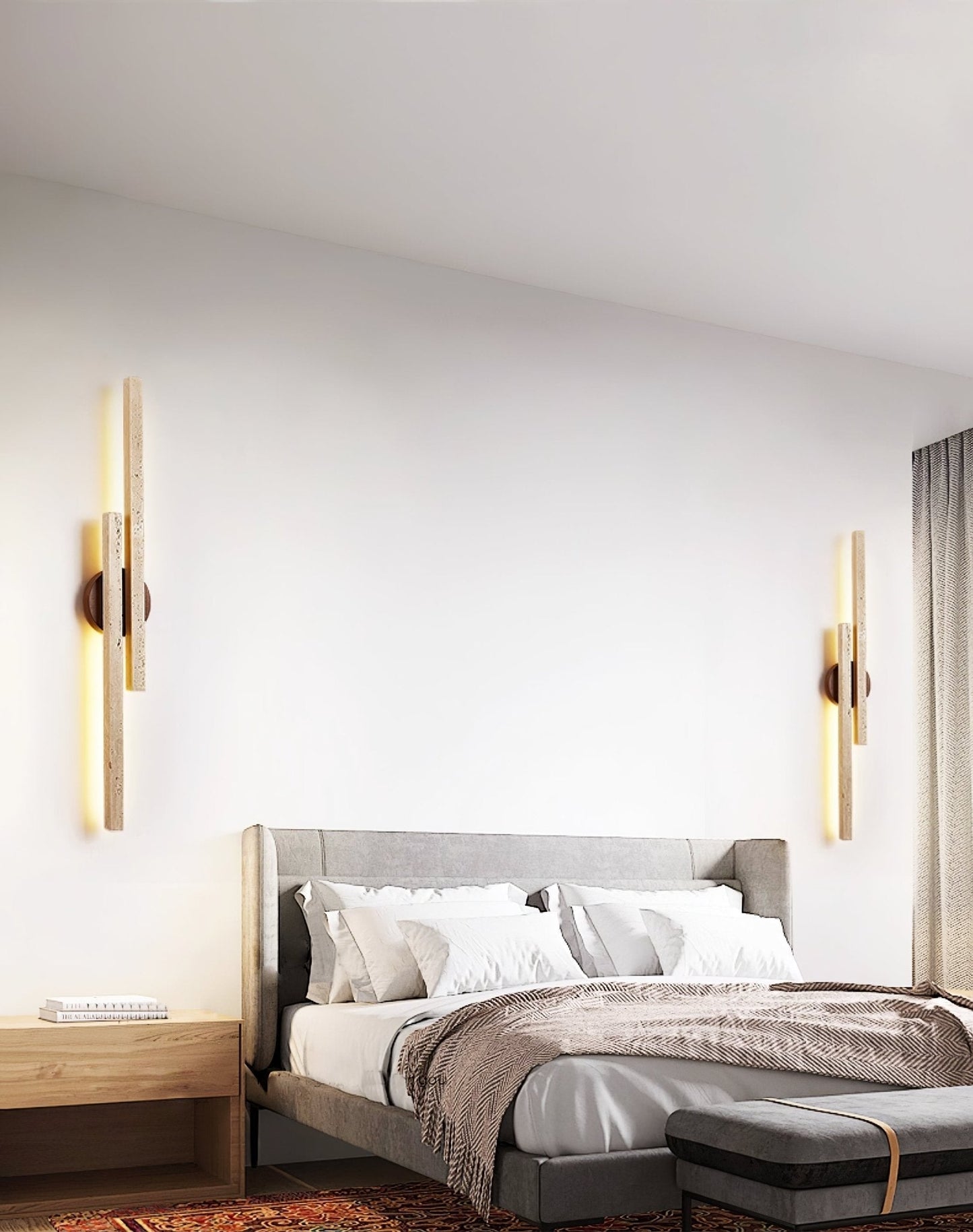Myliryra Travertine Wall Light