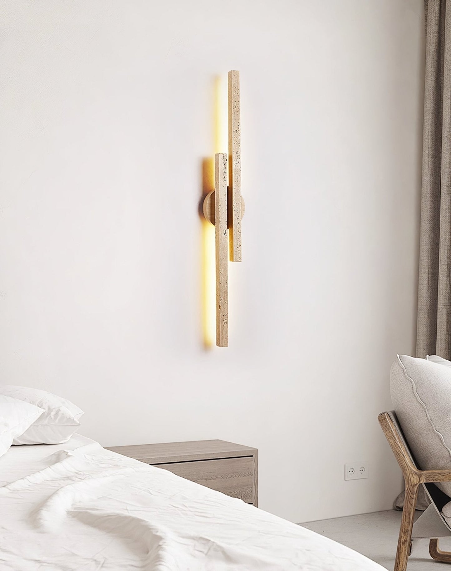 Myliryra Travertine Wall Light