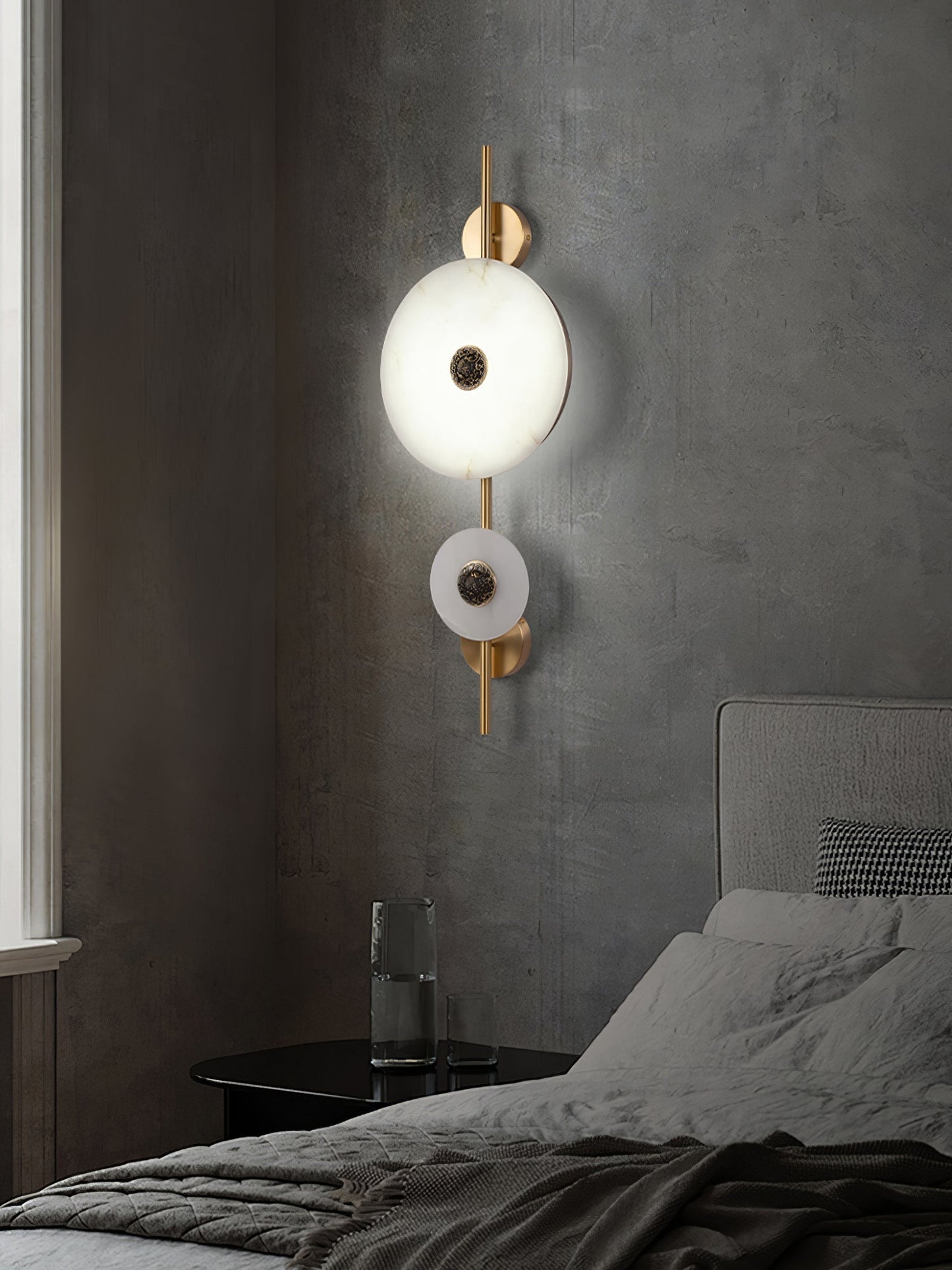 Evadne Alabaster Wall Lamp