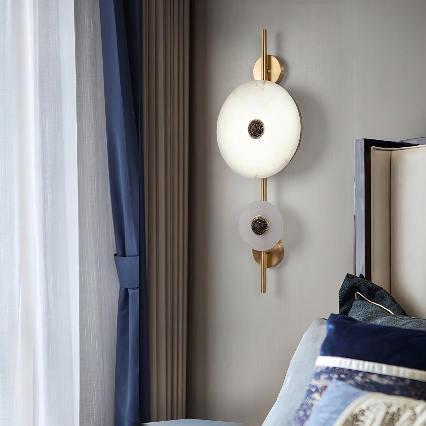 Evadne Alabaster Wall Lamp