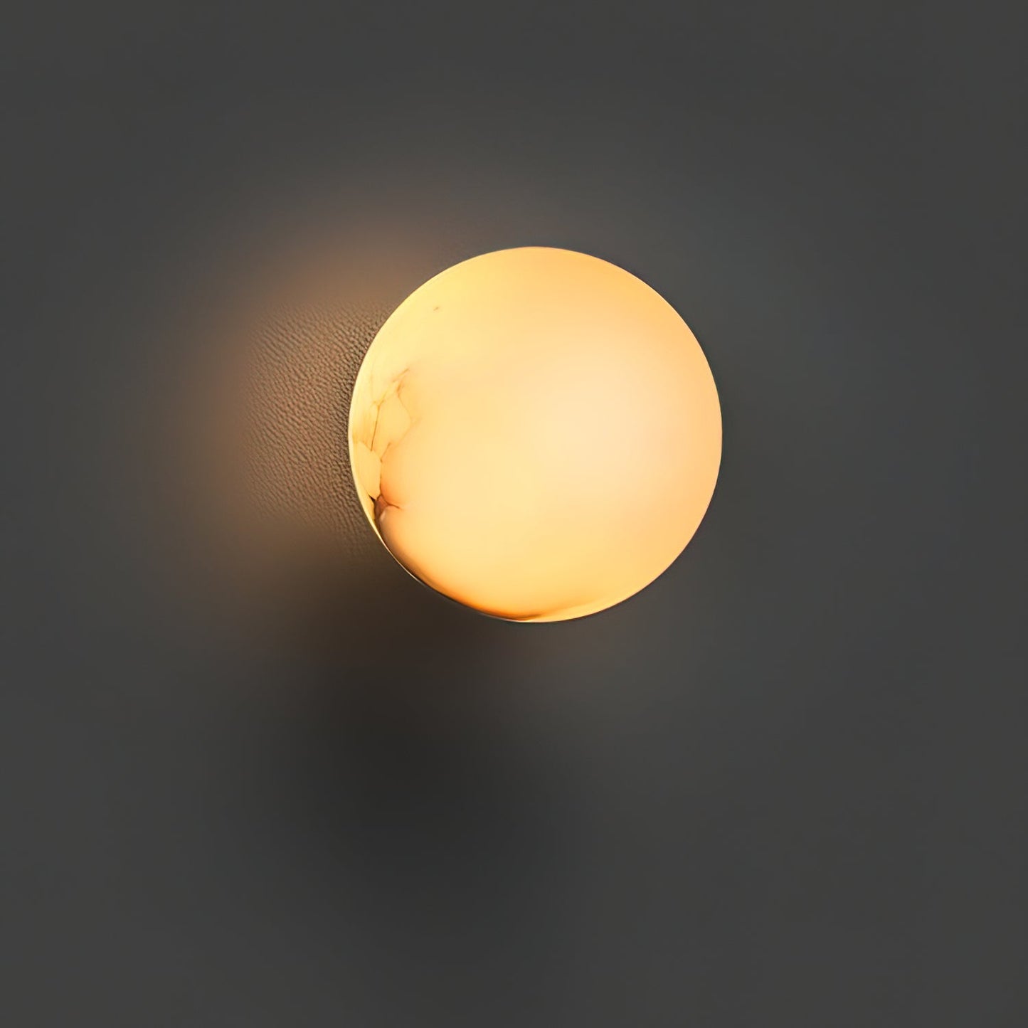 Vevinir Alabaster Globe Wall Light