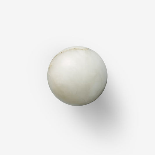 Vevinir Alabaster Globe Wall Light