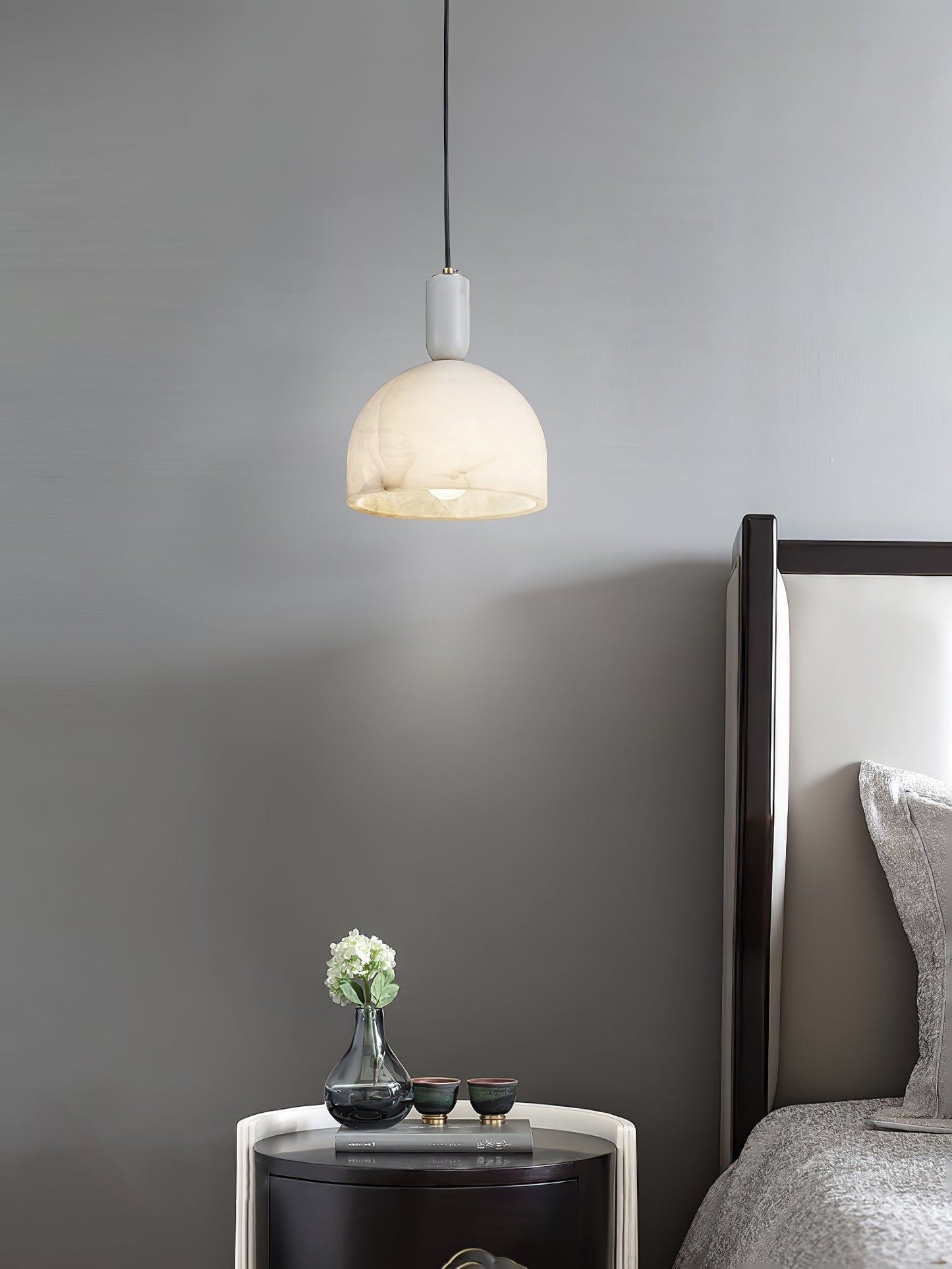 Culiror Minimalist Alabaster Pendant Light
