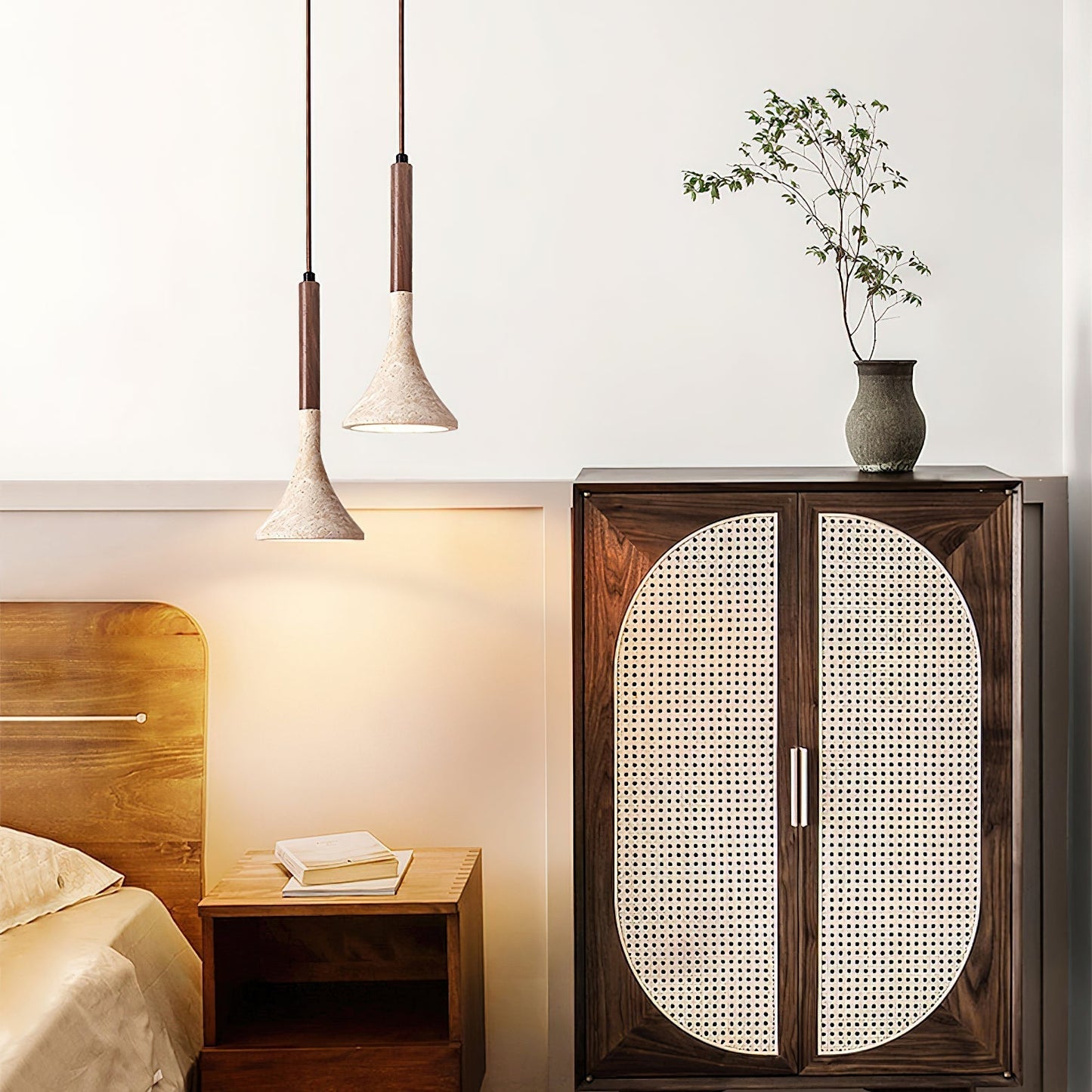 Ilnoren Travertine Pendant Light