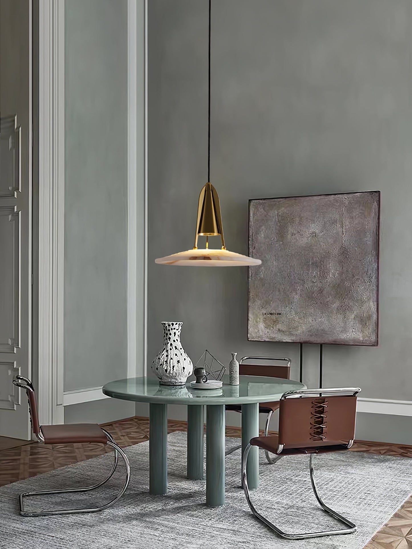 Zothayra Conical Metal Pendant Light