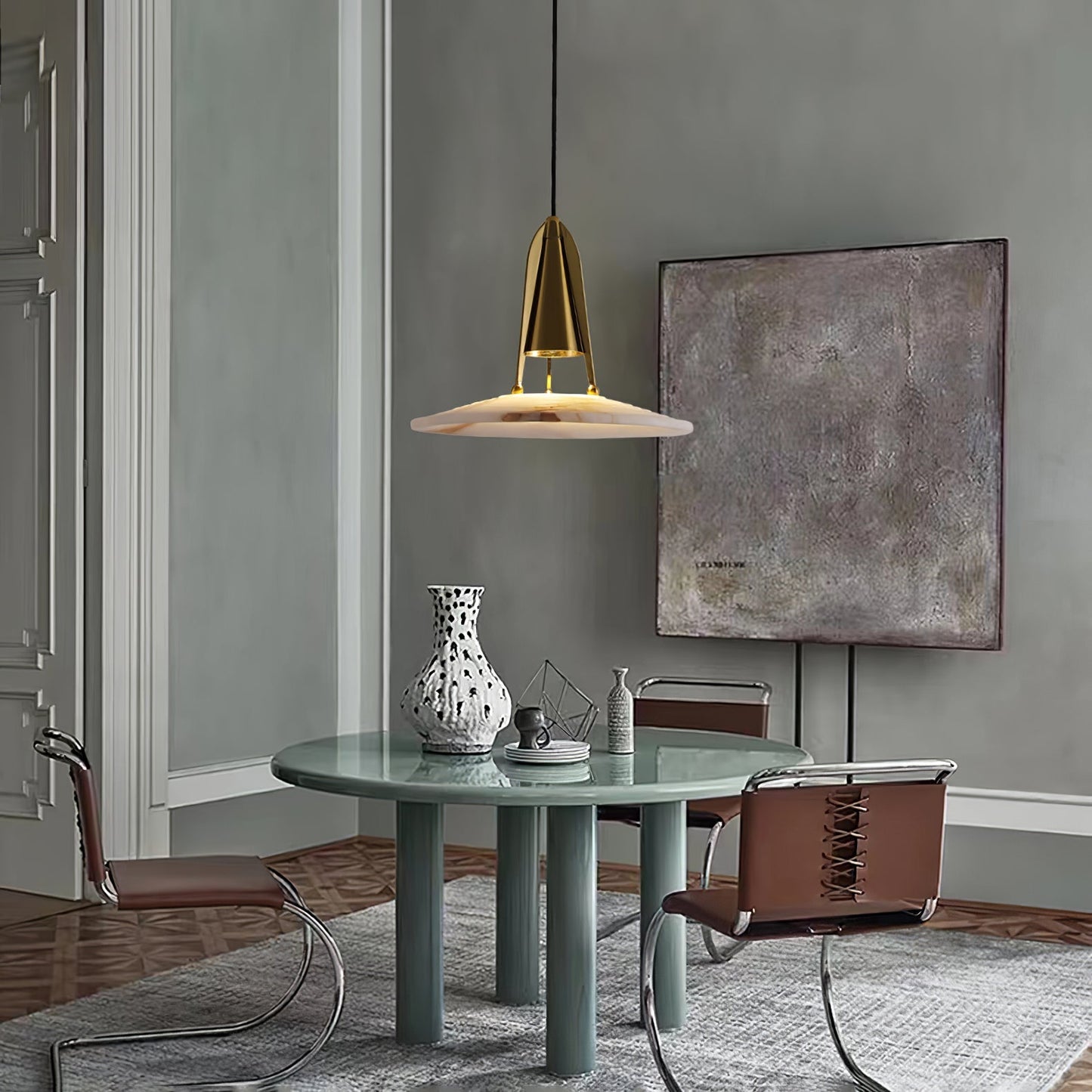 Zothayra Conical Metal Pendant Light