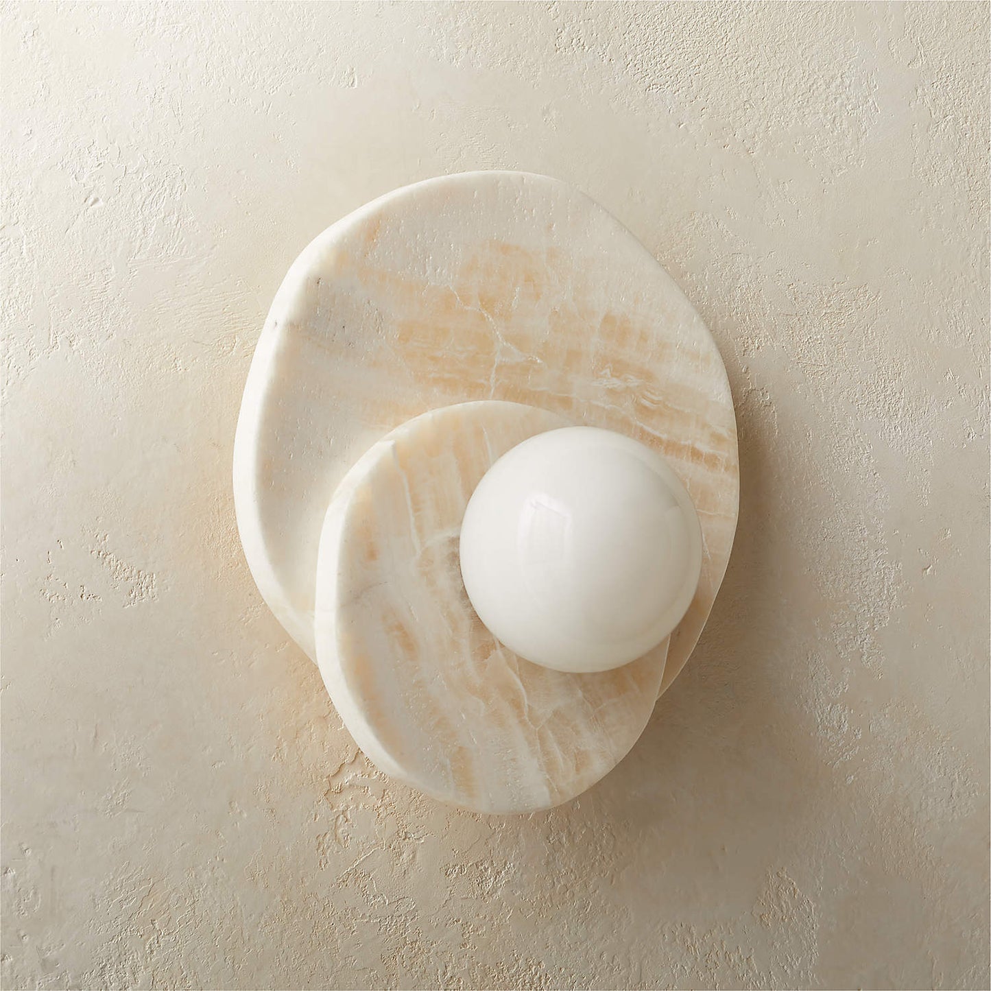 Alorarae Organic Alabaster Wall Light