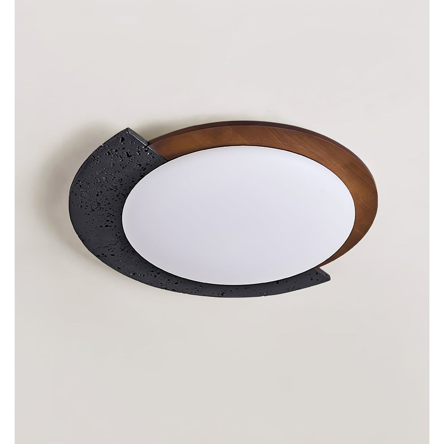 Ulvinor Asymmetrical Travertine Ceiling Light