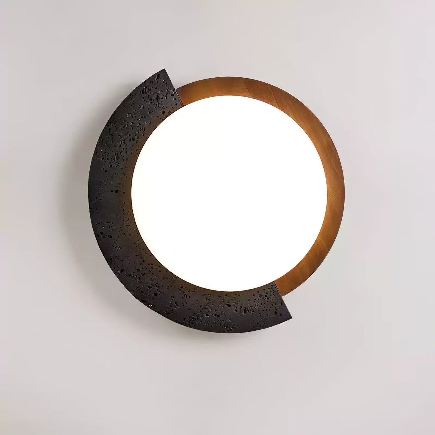 Ulvinor Asymmetrical Travertine Ceiling Light