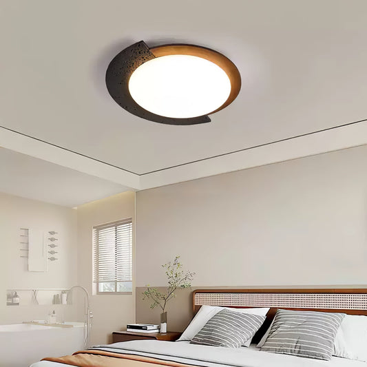 Ulvinor Asymmetrical Travertine Ceiling Light