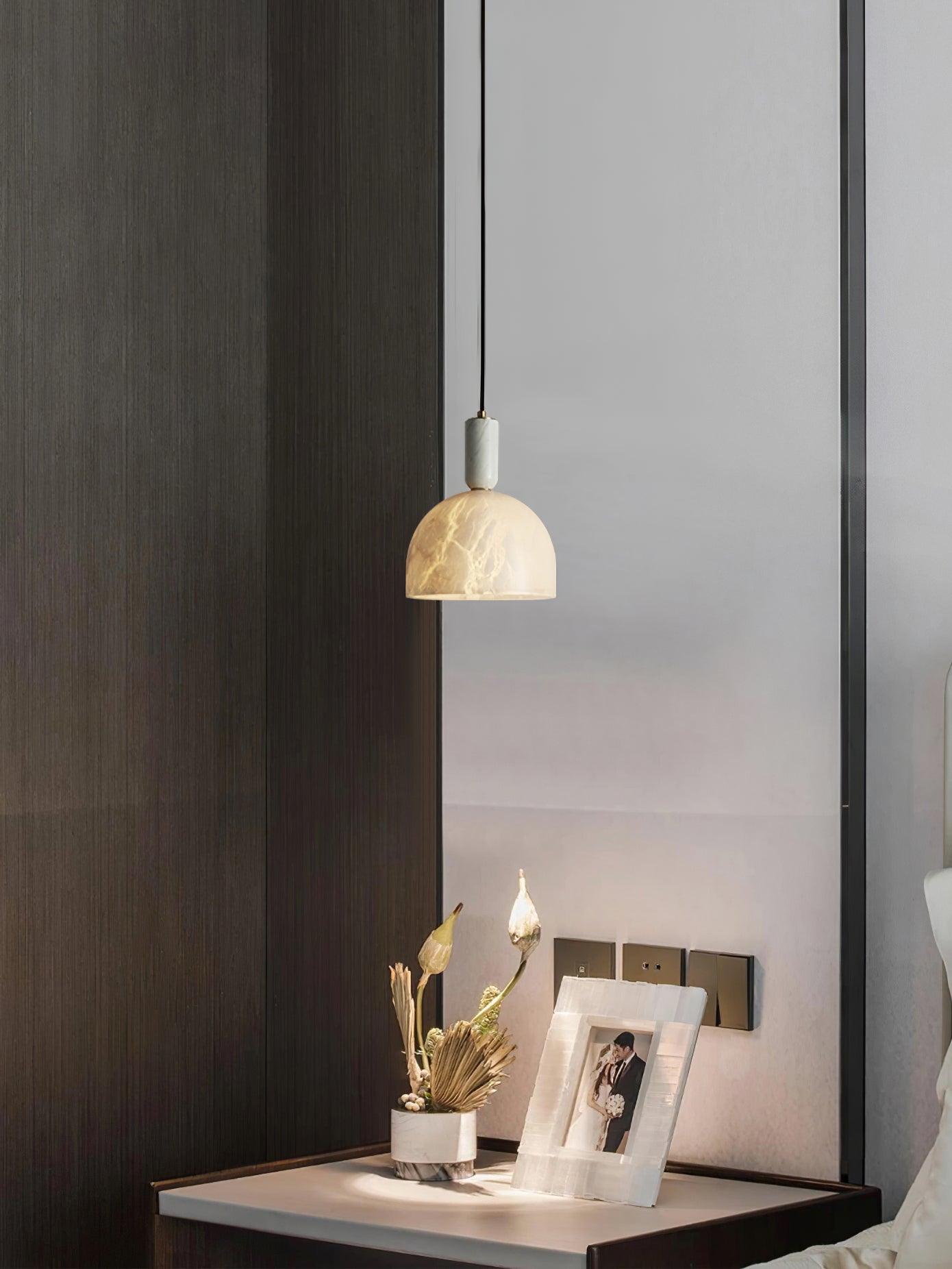 Culiror Minimalist Alabaster Pendant Light