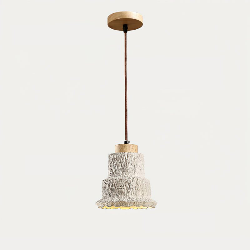 Esilara Tiered Travertine Pendant Light