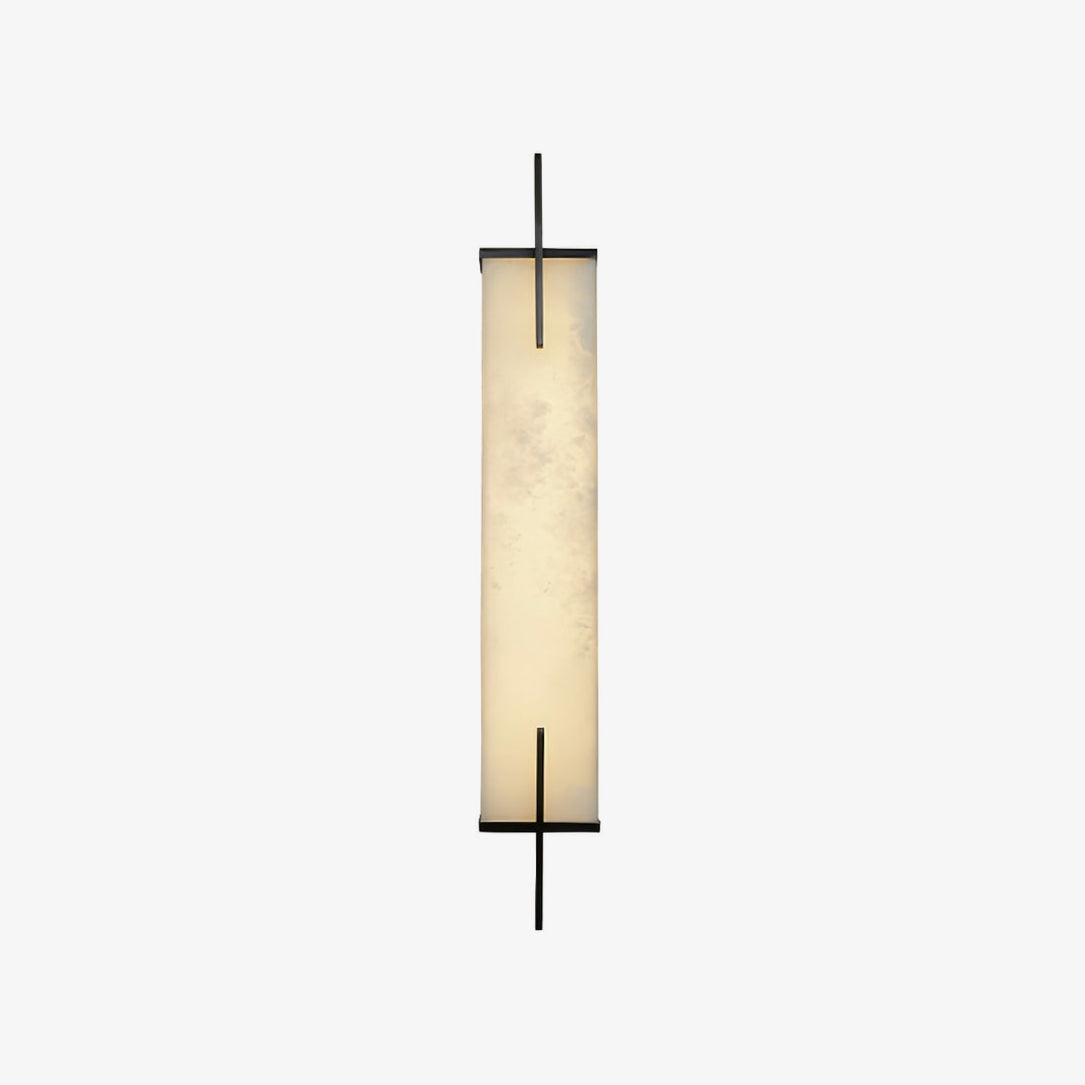 Aurcarir Rectangular Alabaster Wall Light