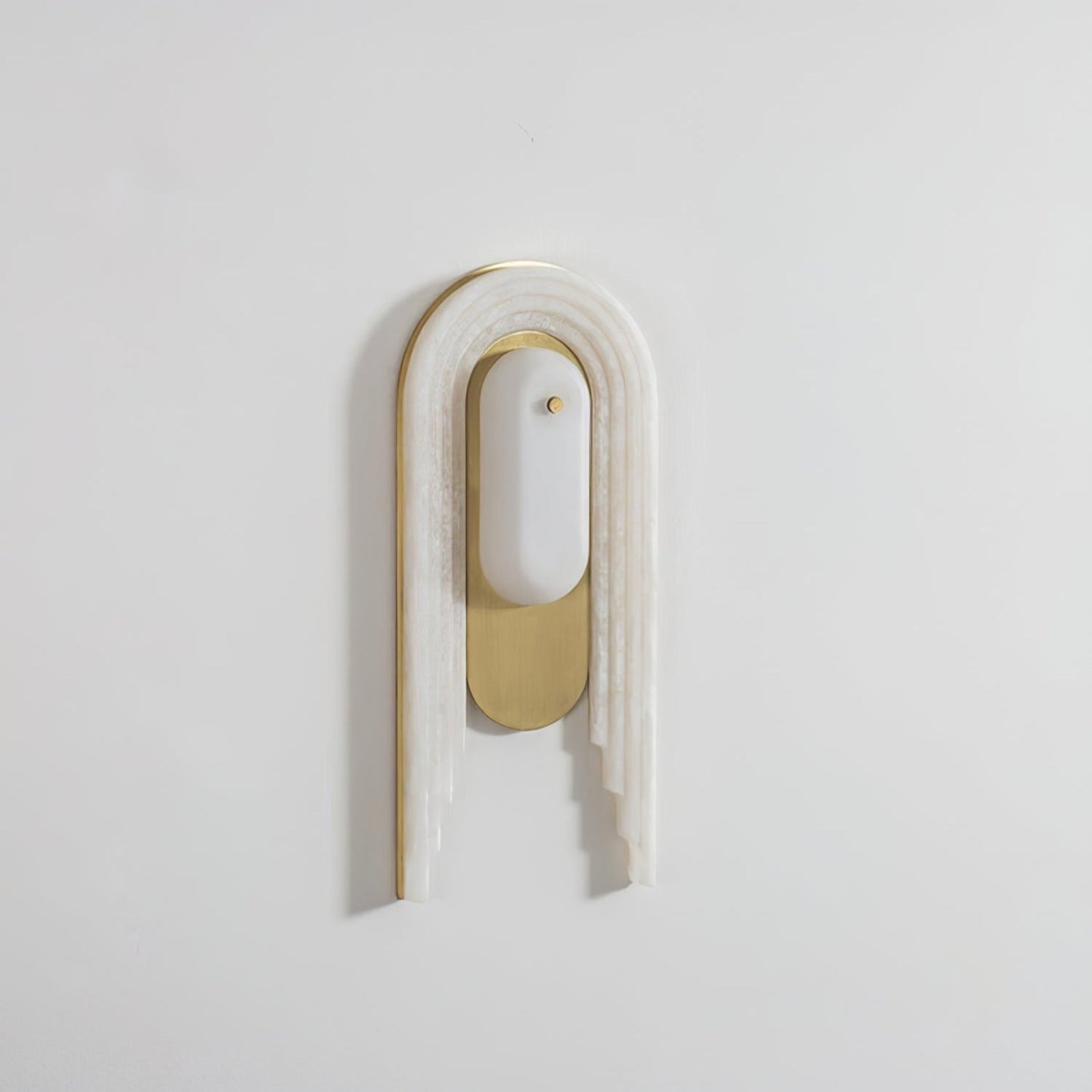 Sytalion Arch Alabaster Wall Light