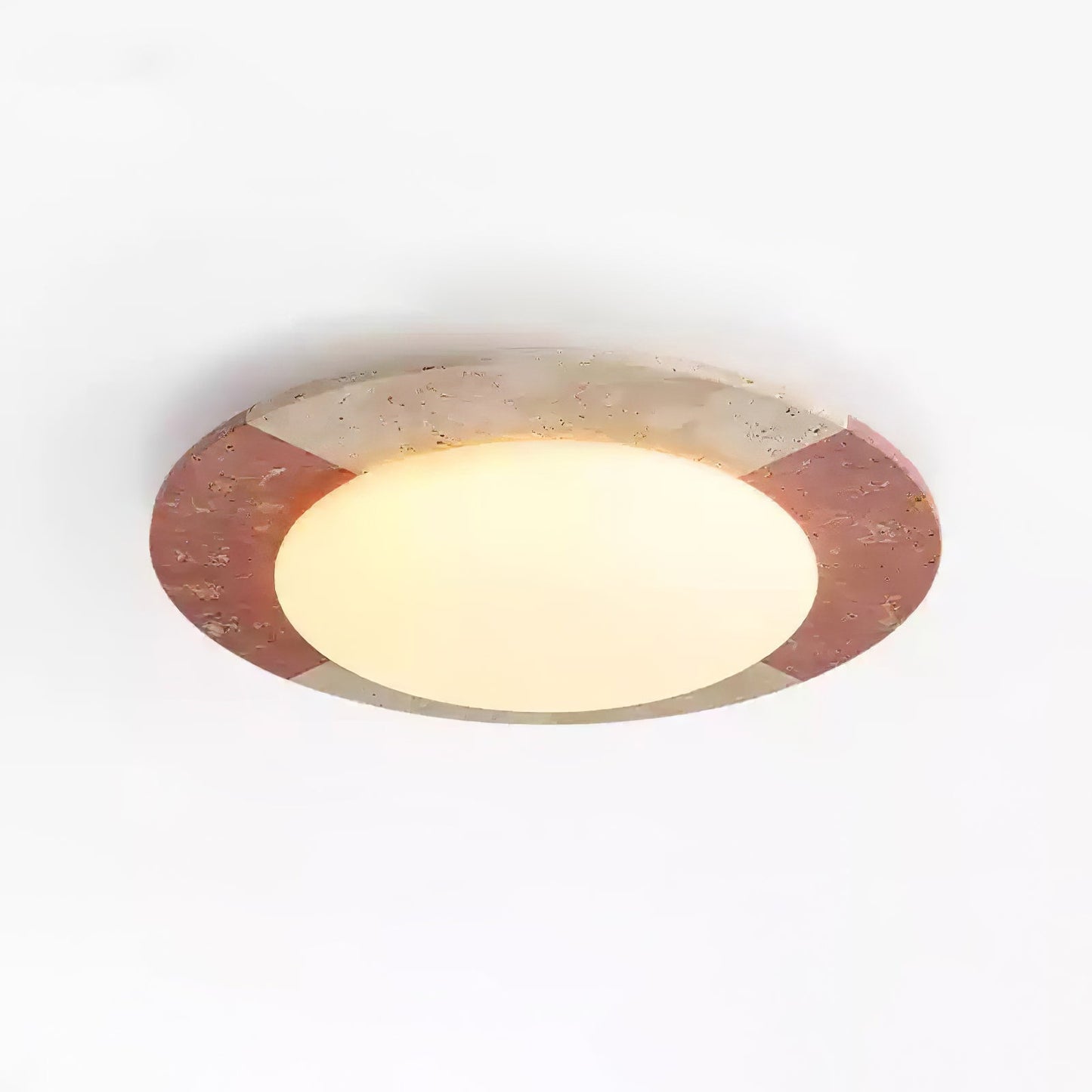 Zeraeos Travertine Ceiling Light