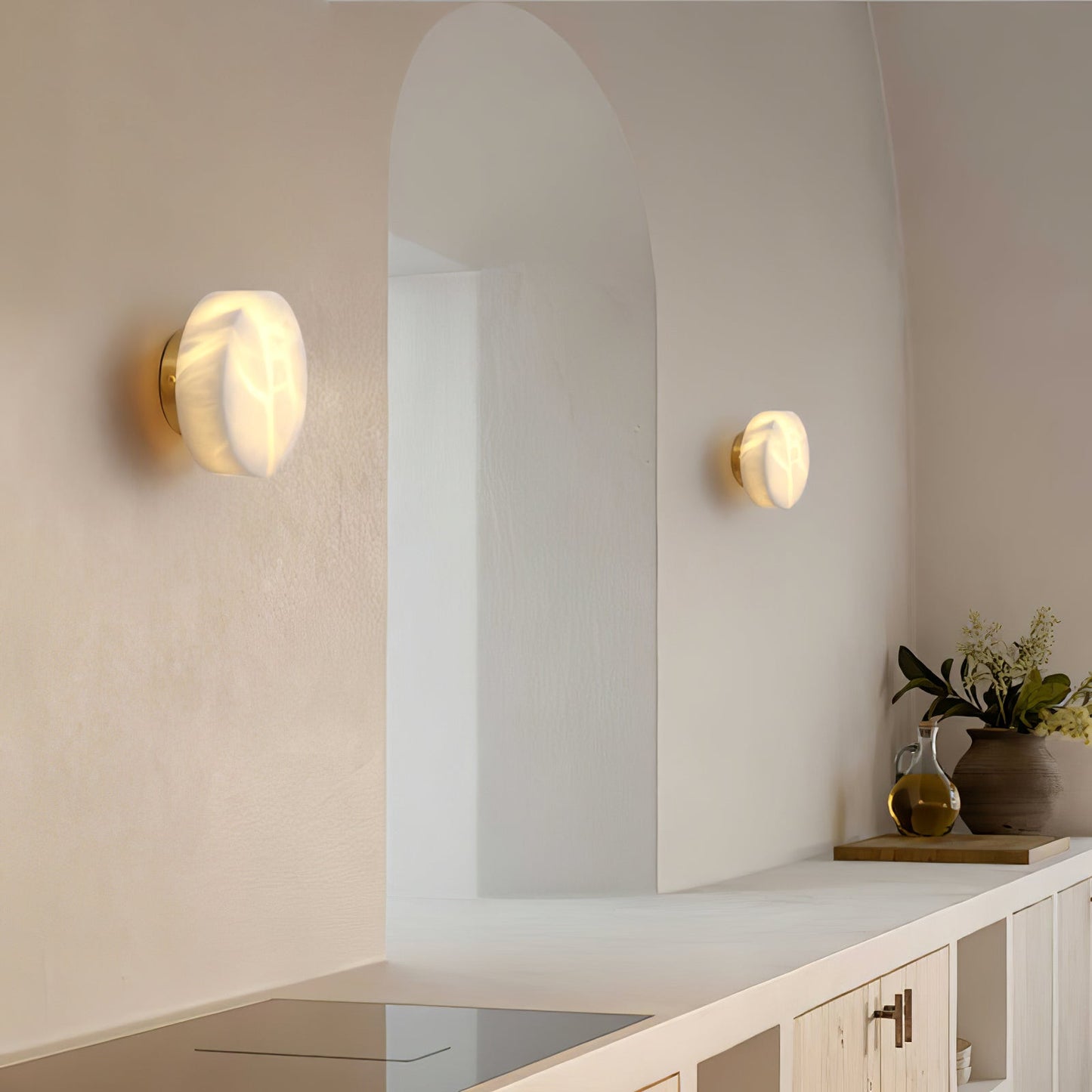 Olzorira Alabaster Wall Light