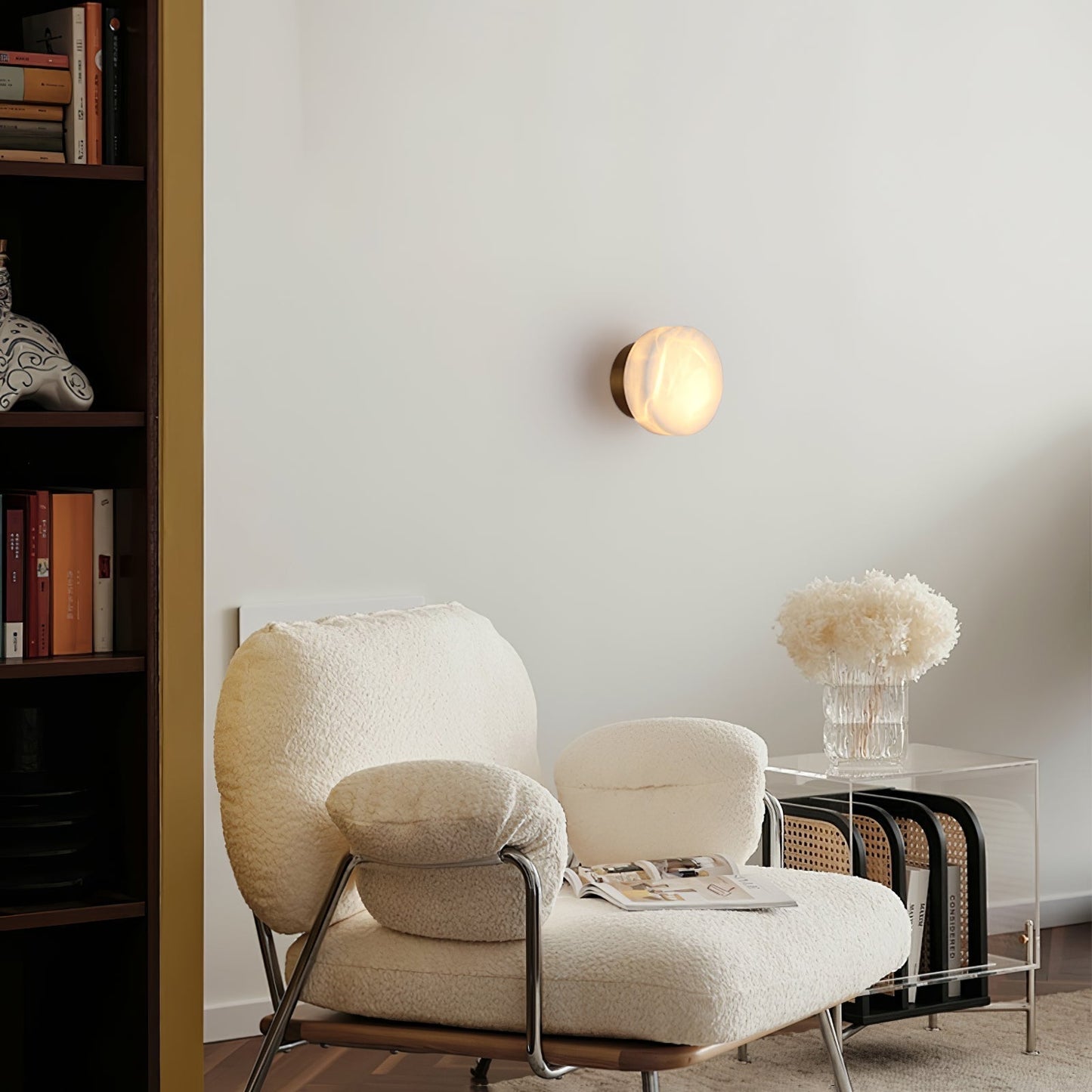 Olzorira Alabaster Wall Light