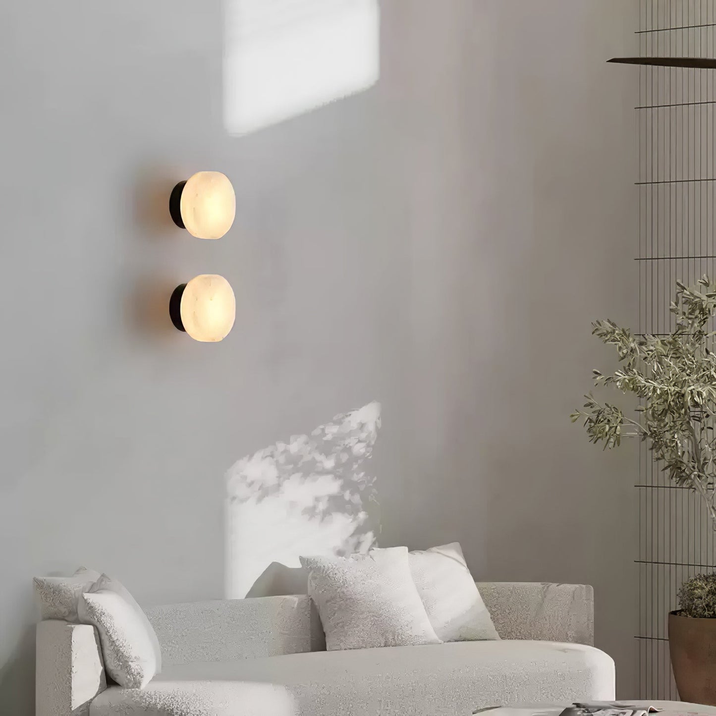 Olzorira Alabaster Wall Light