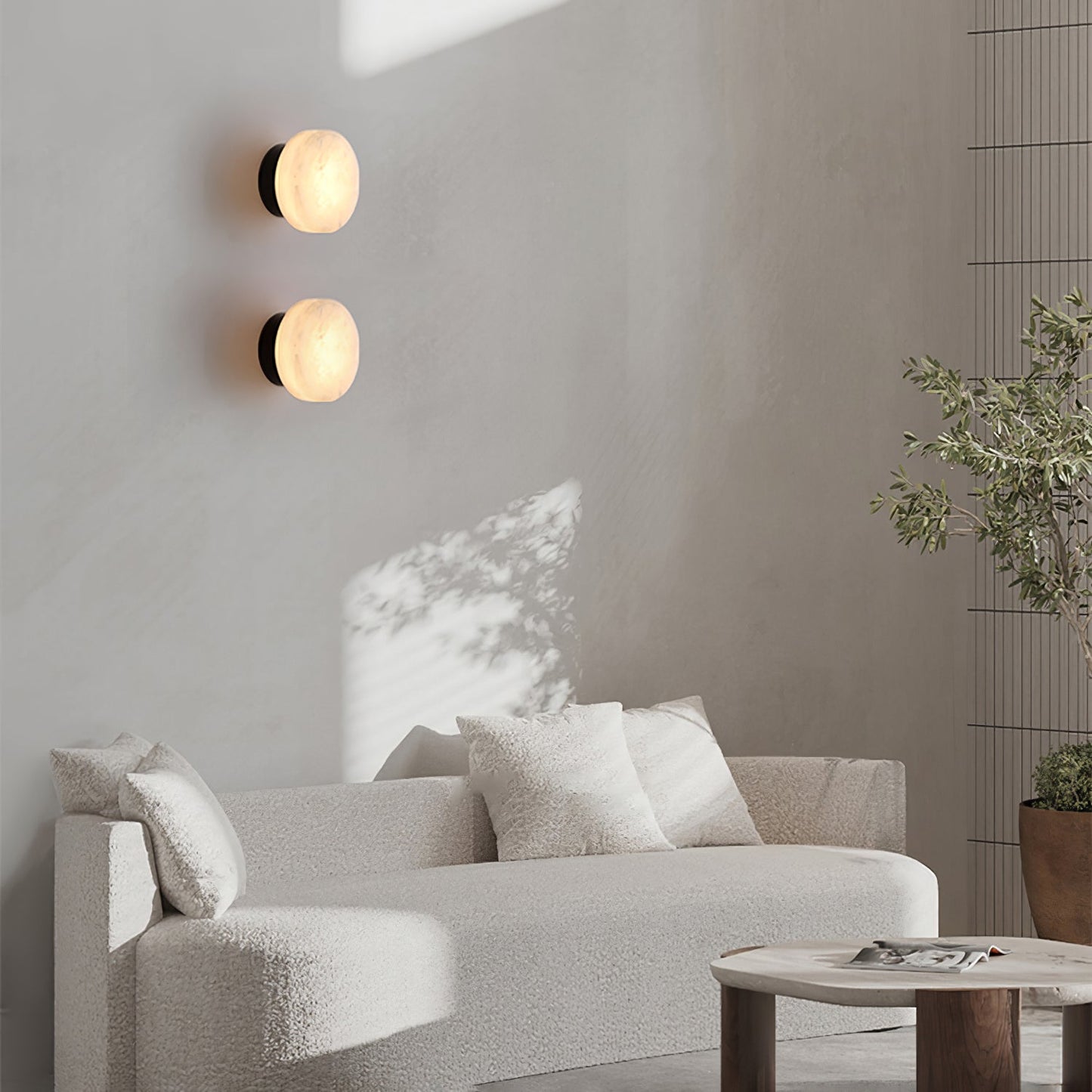 Olzorira Alabaster Wall Light