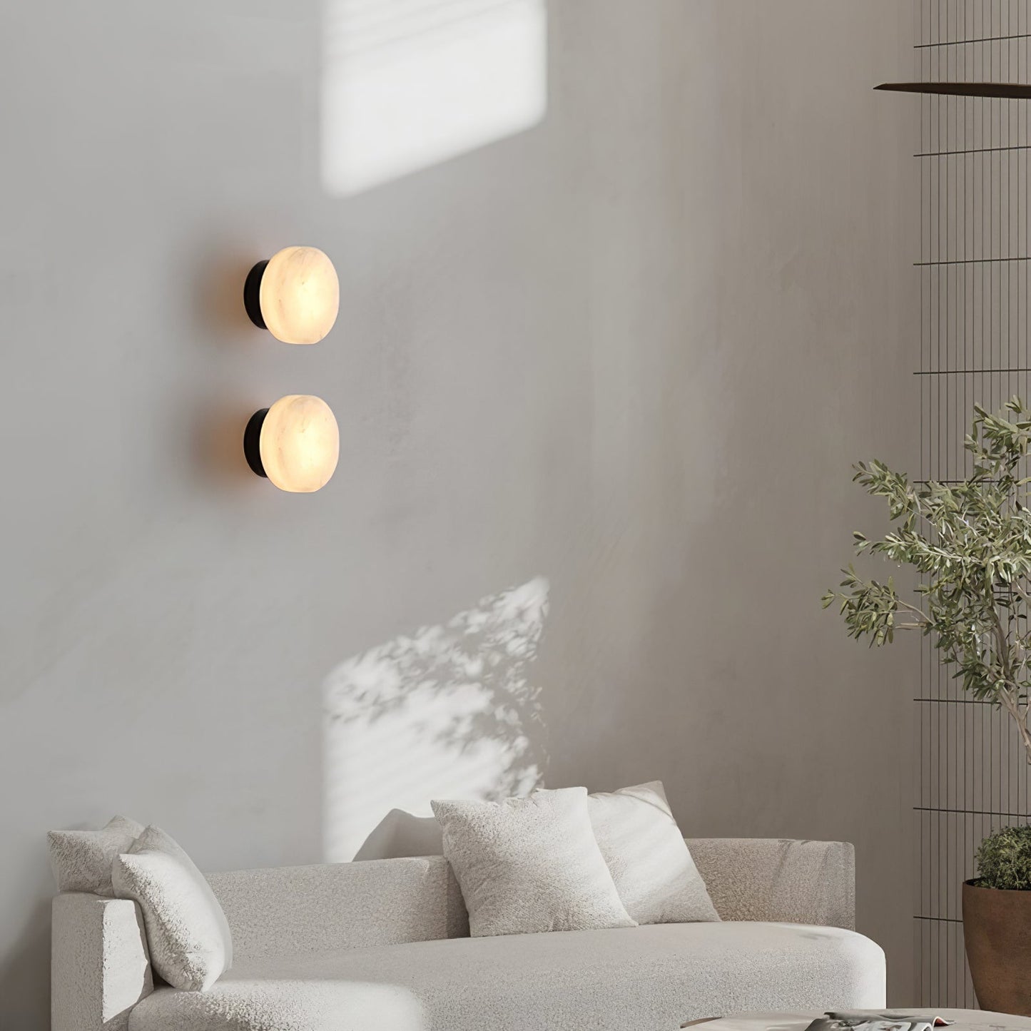 Olzorira Alabaster Wall Light