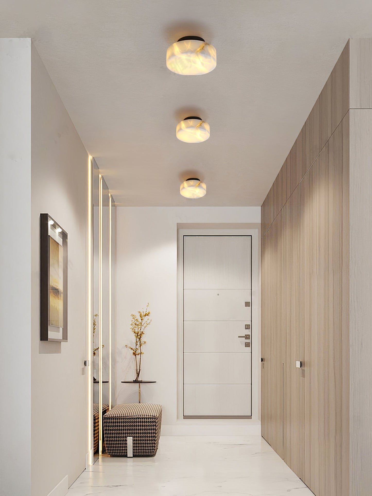 Olzorira Alabaster Wall Light