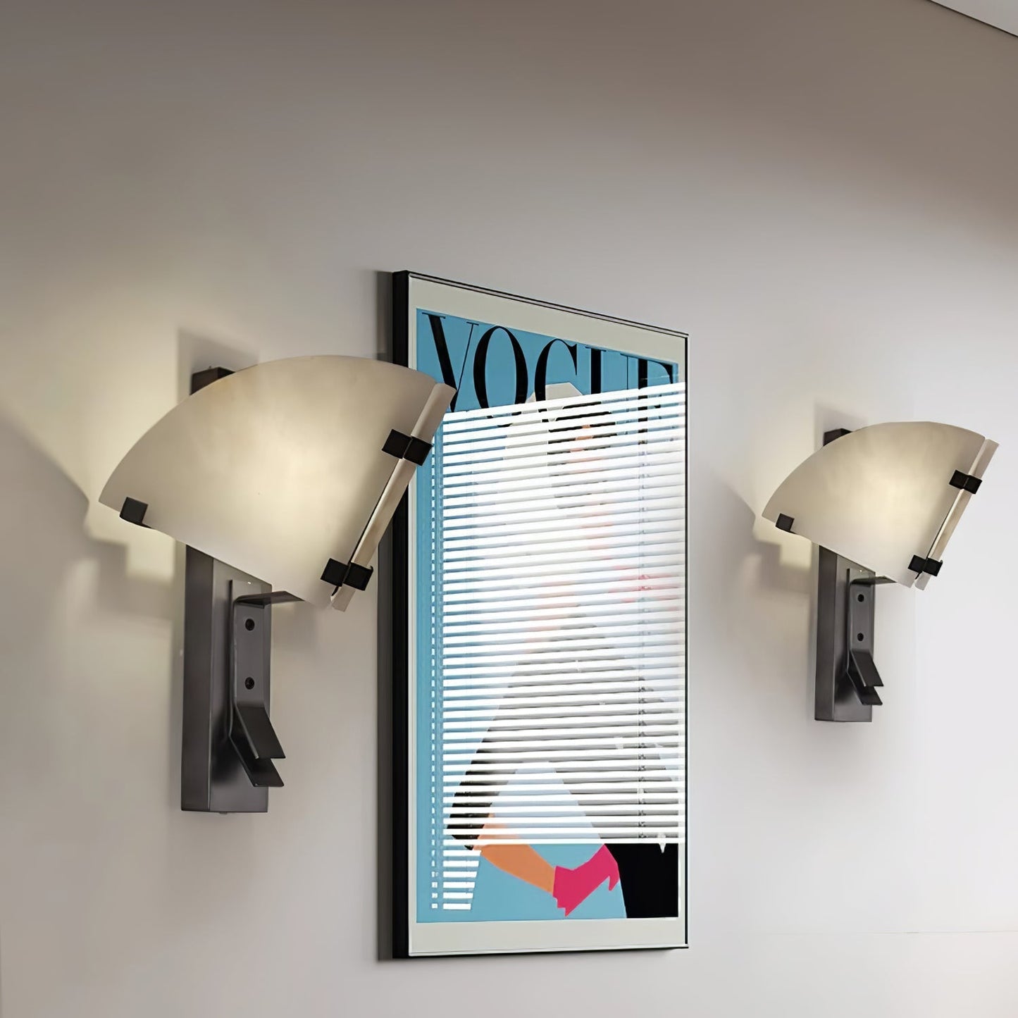 Selesta Modern Alabaster Wall Light