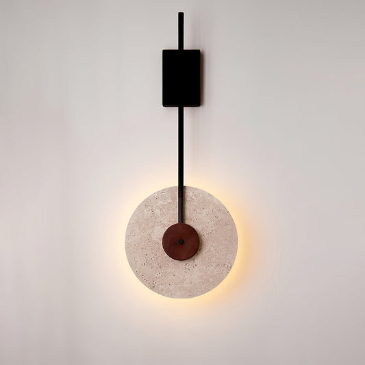 Elysia Travertine Wall Light