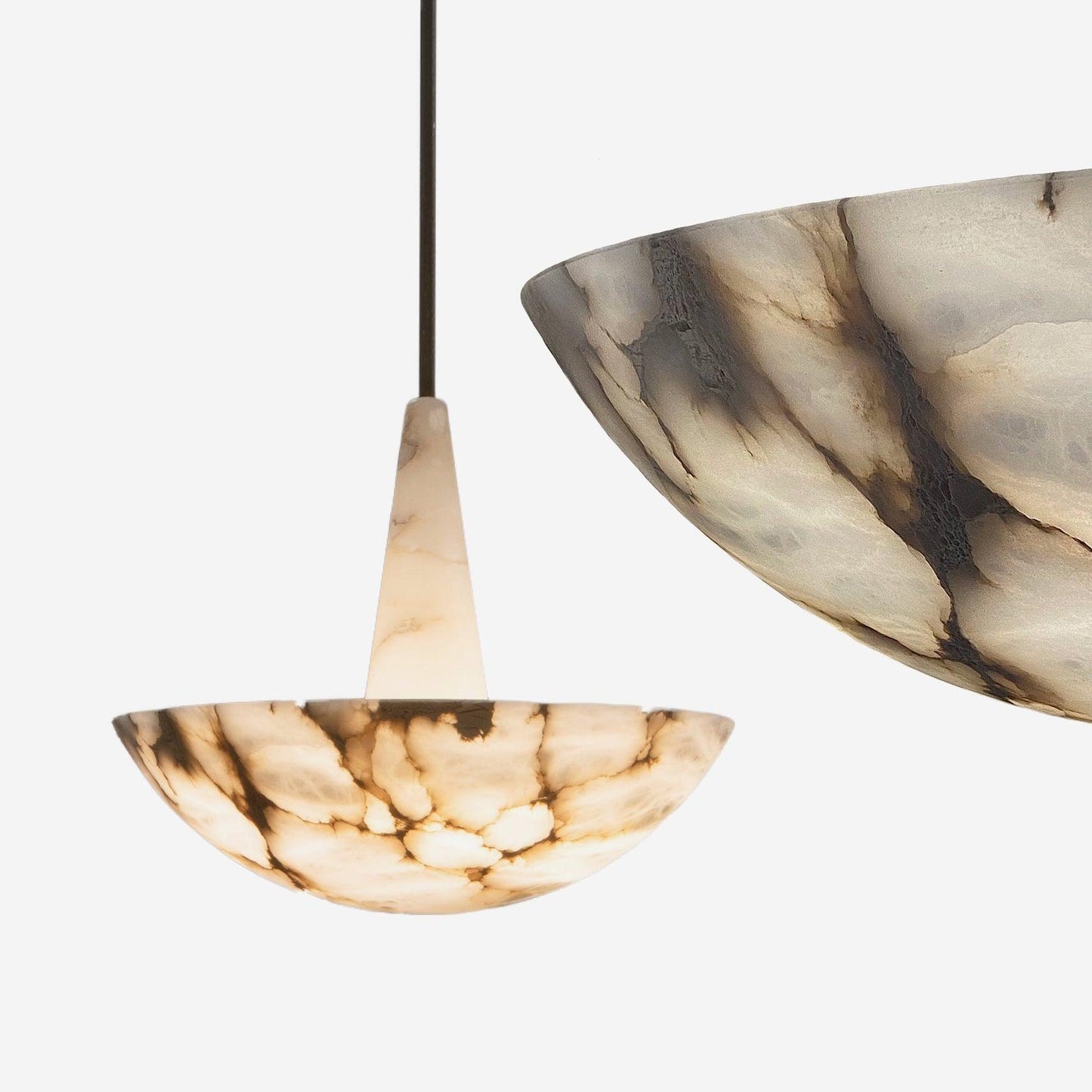 Umiros Alabaster Pendant Light Chandelier