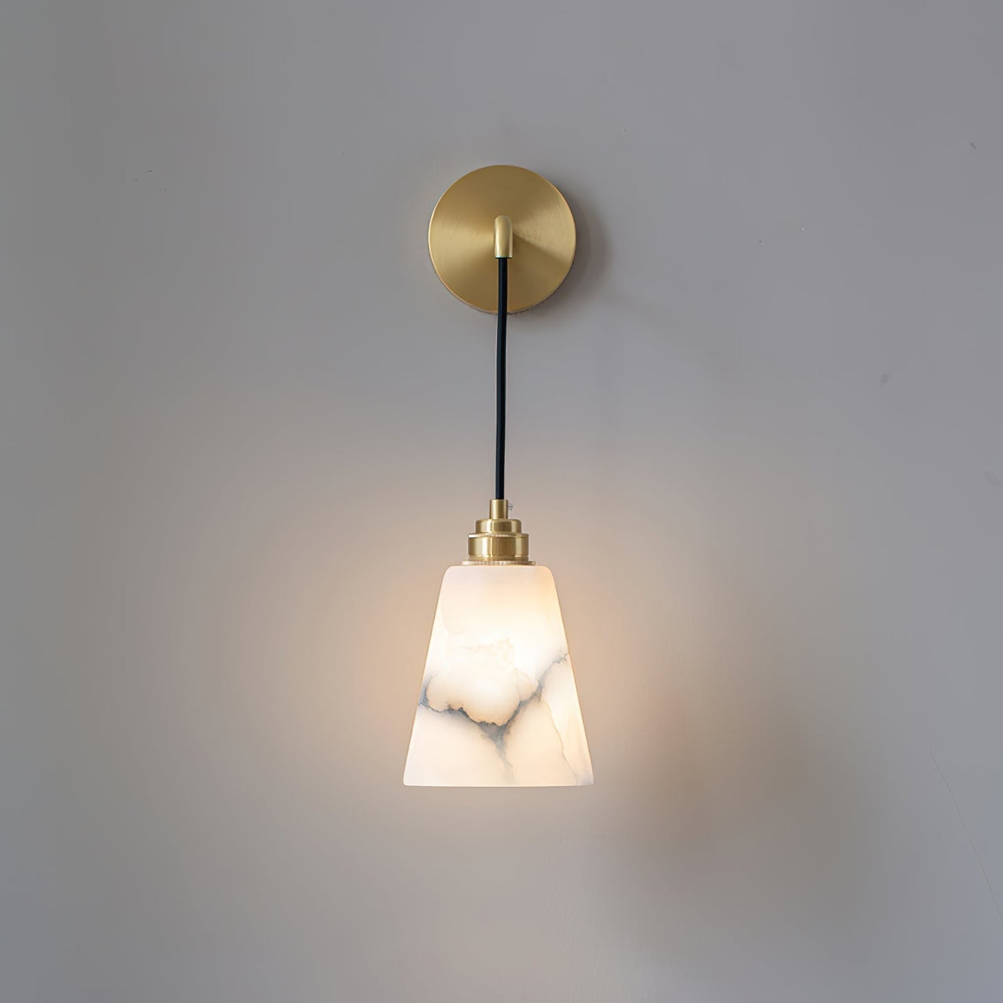 Alba Alabaster Wall Pendant Light