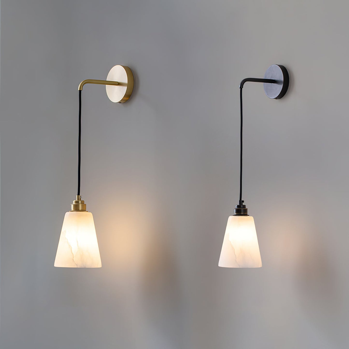 Alba Alabaster Wall Pendant Light