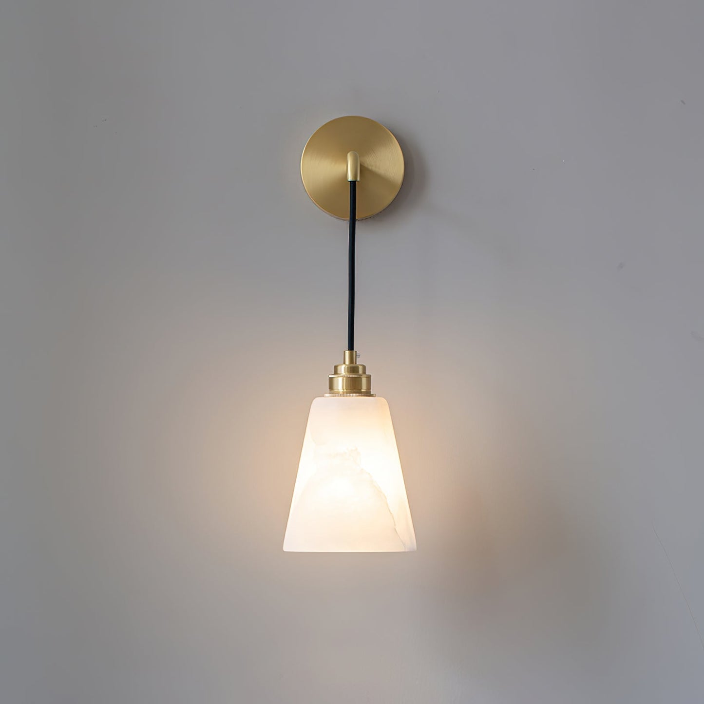 Alba Alabaster Wall Pendant Light