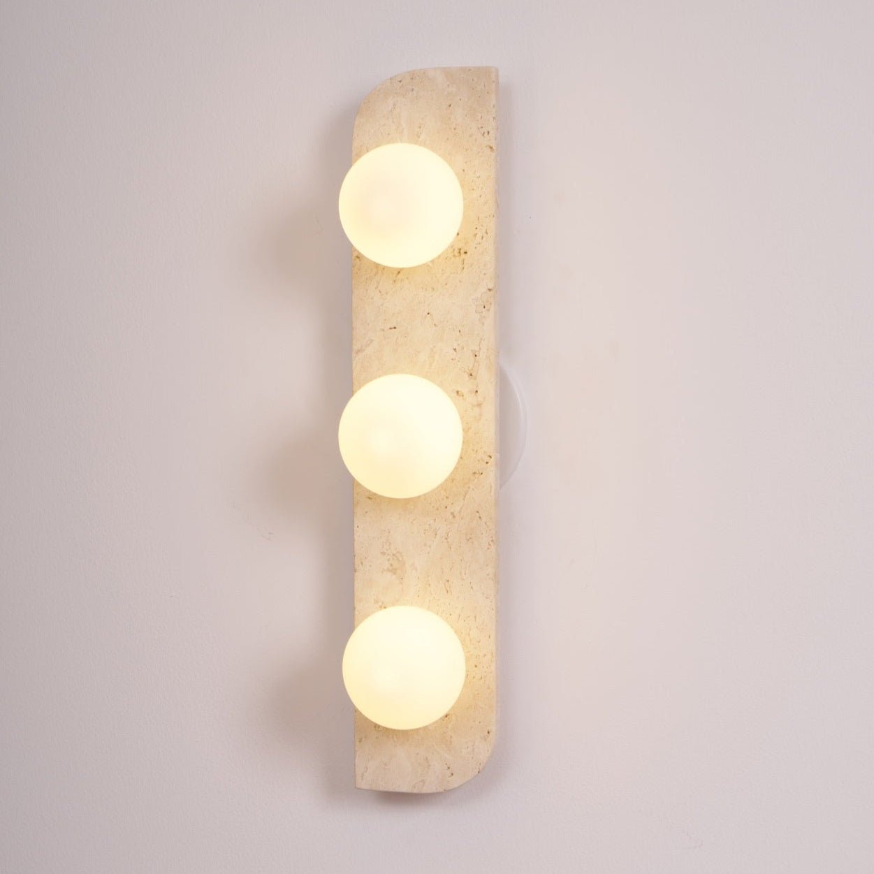 Alsilis Minimalist Travertine Wall Light