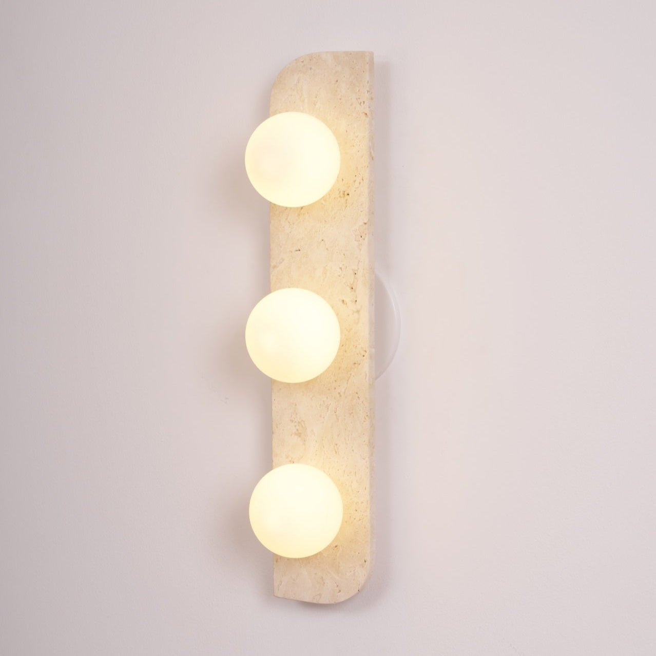Alsilis Minimalist Travertine Wall Light