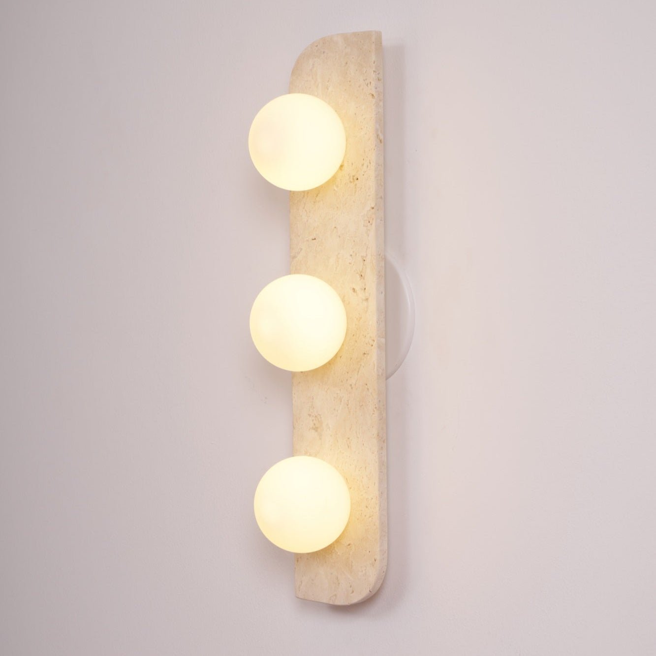 Alsilis Minimalist Travertine Wall Light