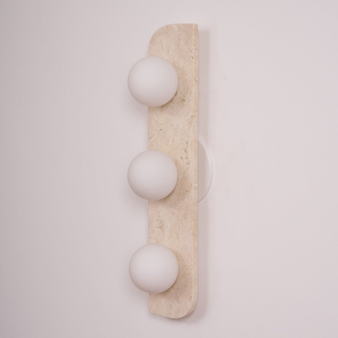 Alsilis Minimalist Travertine Wall Light
