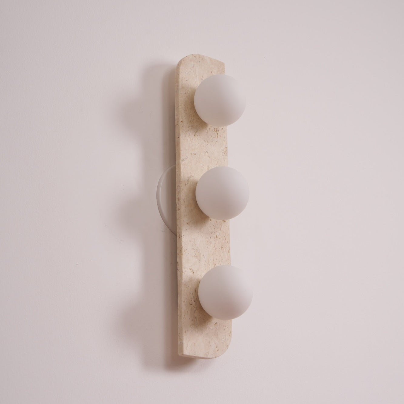 Alsilis Minimalist Travertine Wall Light