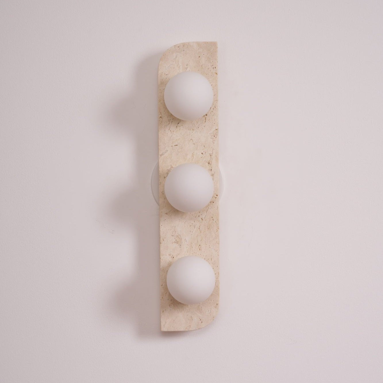 Alsilis Minimalist Travertine Wall Light