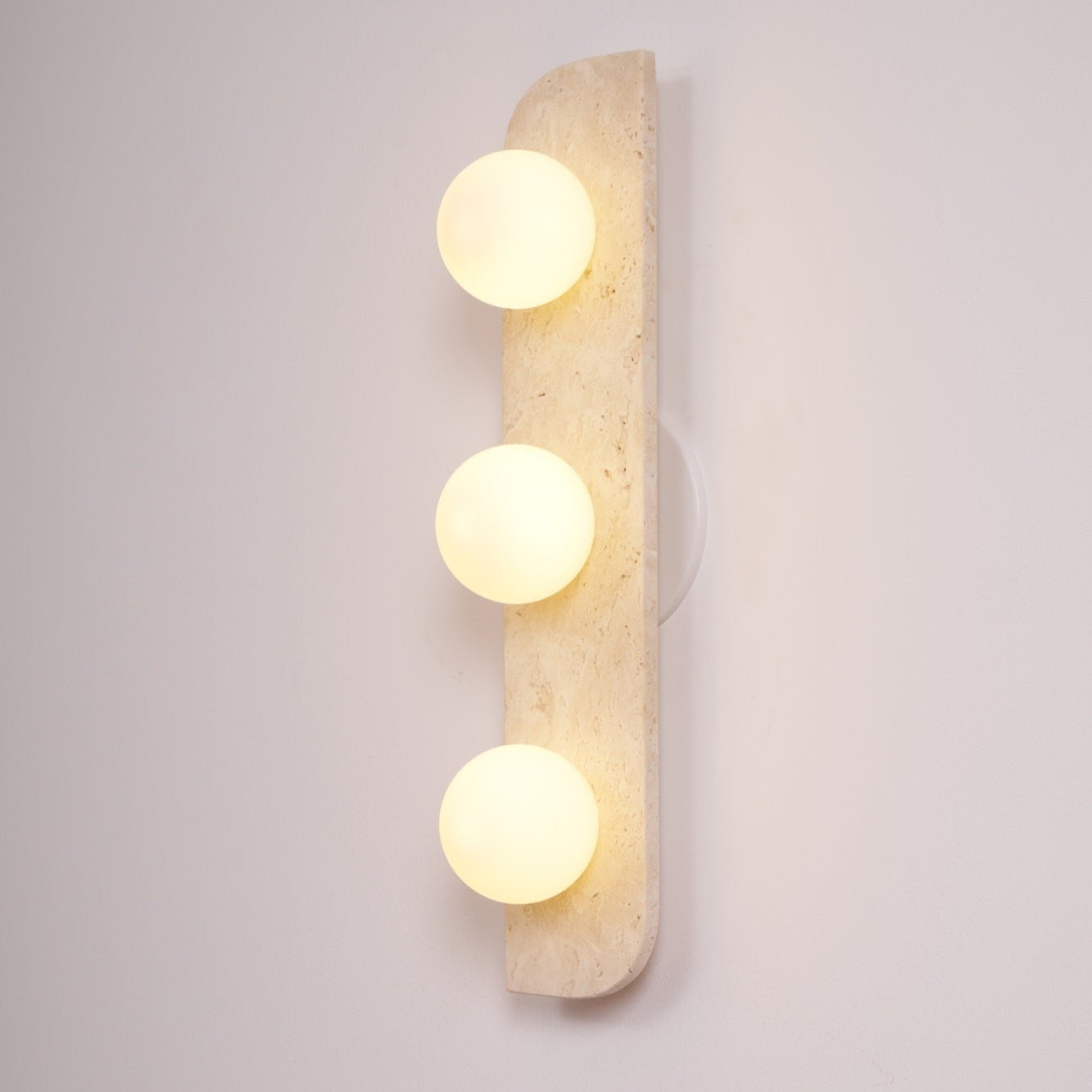 Alsilis Minimalist Travertine Wall Light